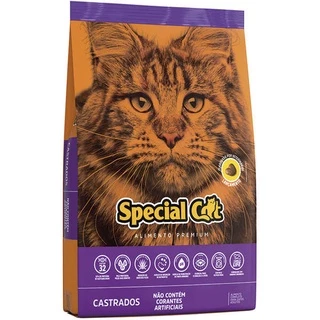 Ração Special Cat para Gatos Adultos Castrados 20kg