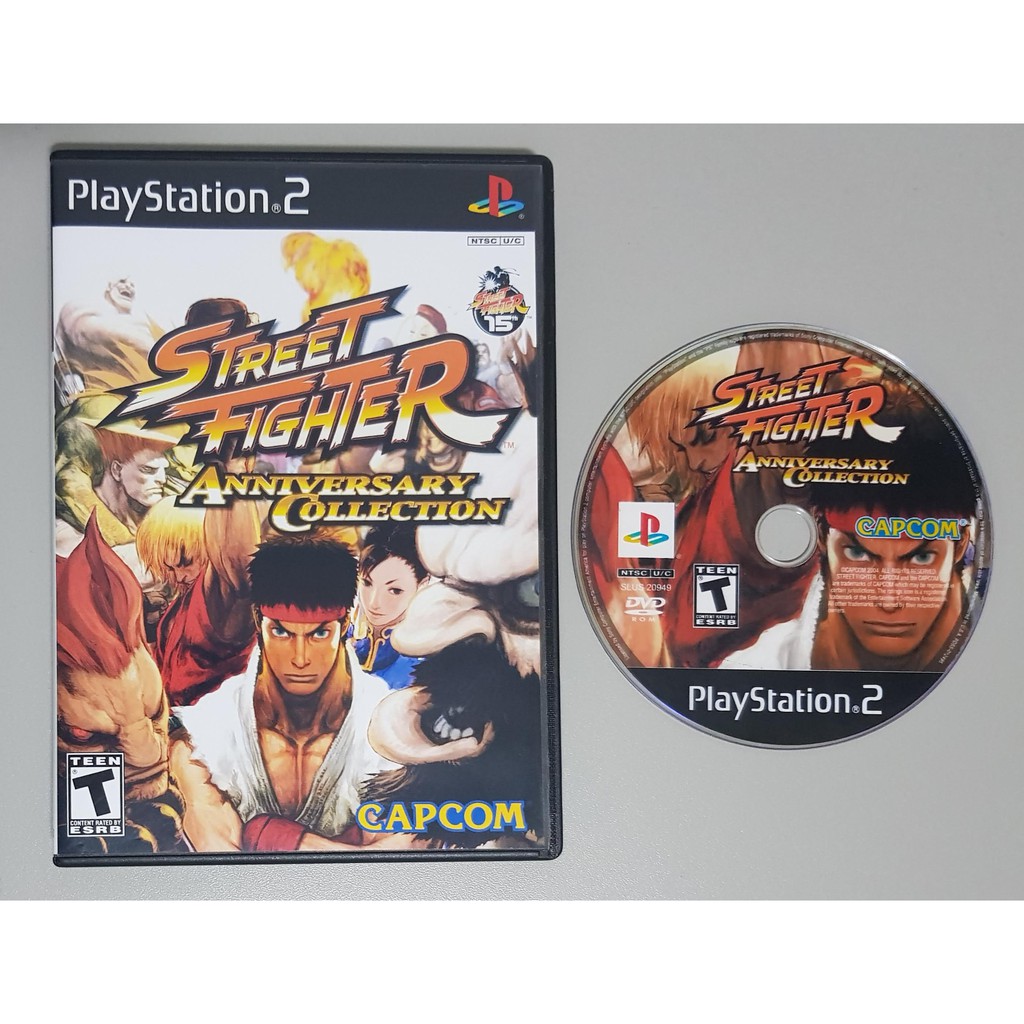 Street Fighter Alpha Anthology Ps2 (Jogo Original) (Seminovo