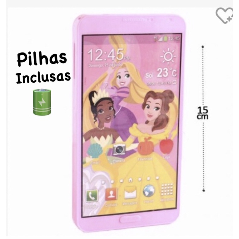 CELULAR FLIP PRINCESAS YD-108 ETILUX