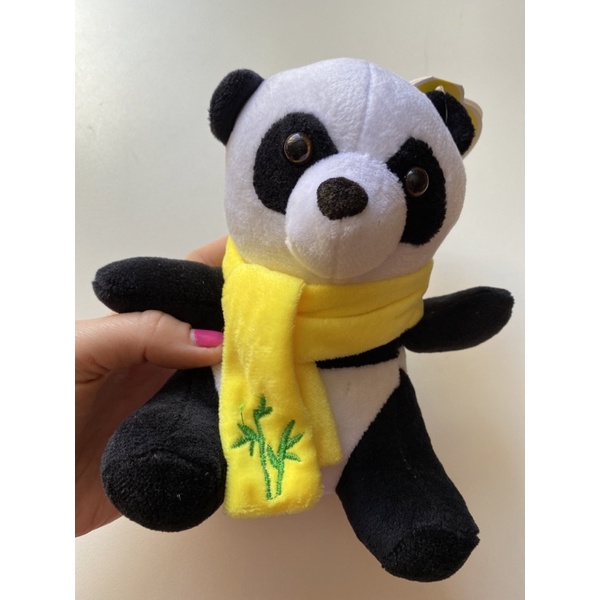 Urso panda de pelúcia