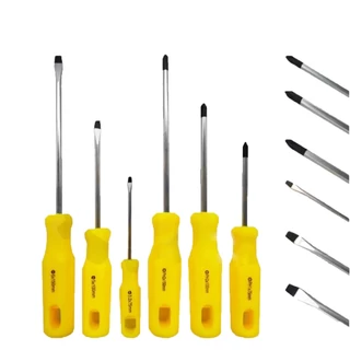 kit de chaves de fenda e philips com 6ou 4 peças profissional