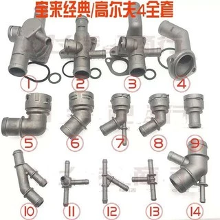 Tubulação de conector de refrigeração da mangueira de resfriamento de alumínio adequado para Golf MK4 Bettle A3 S3 TT Se