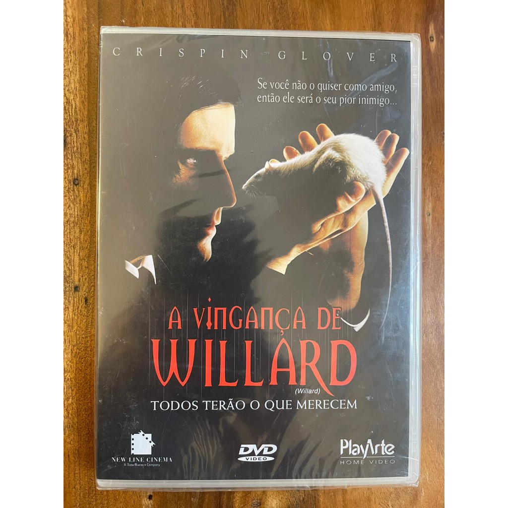 DVD A Vingança de Willard - Crispin Glover - Lacrado | Shopee Brasil
