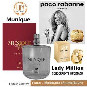 Perfume UP! 46 Munique Feminino - Lady Million :: PALUSA PERFUMARIA E  COSMETICOS