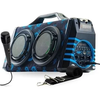Caixa de som Bluetooth Potente Grande Portatil Com Microfone e LED Karaokê 30W*2 XDG-37 Marca XTRAD em Oferta na Shopee