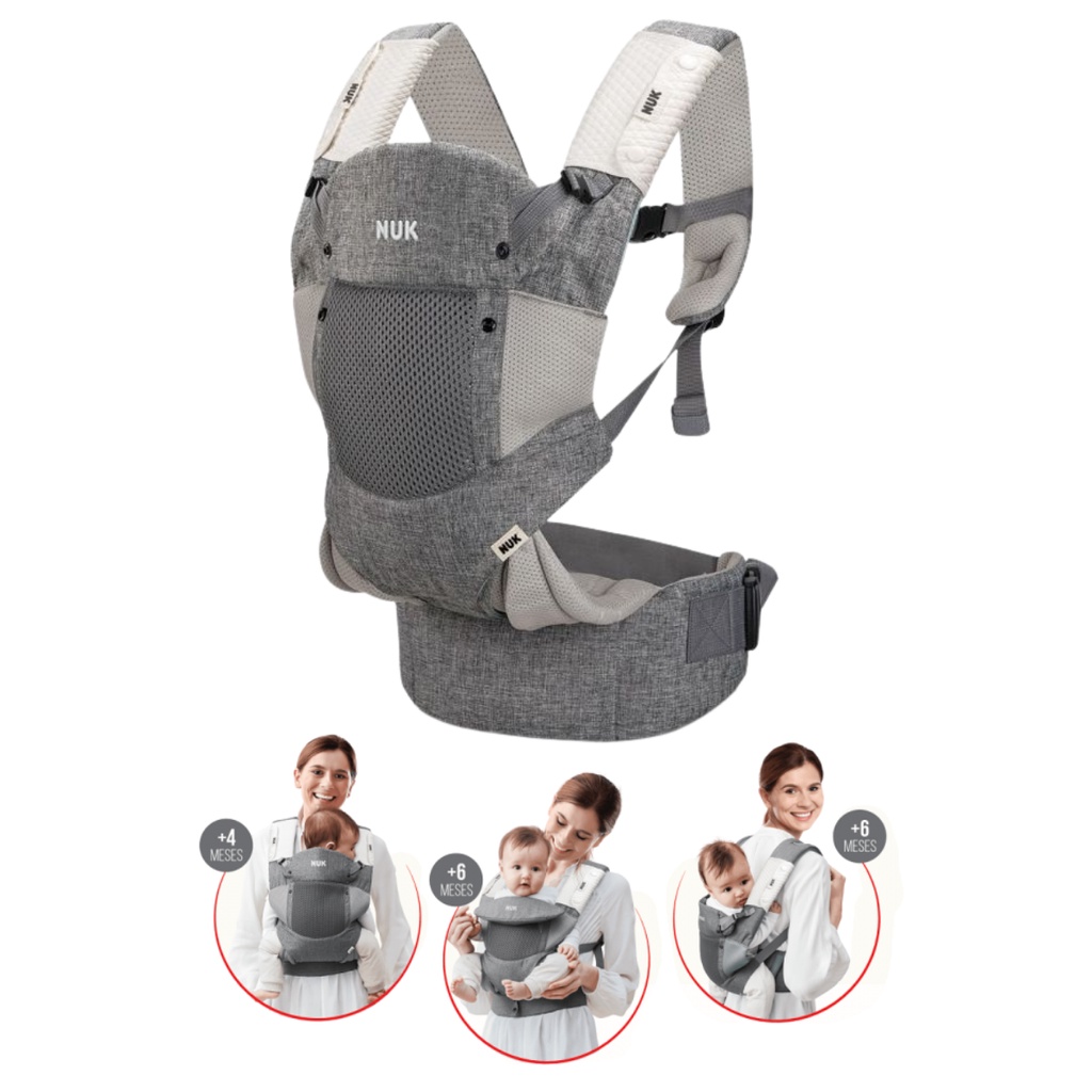 Canguru nuk carregador de bebe 3 em 1 ergonomic confort