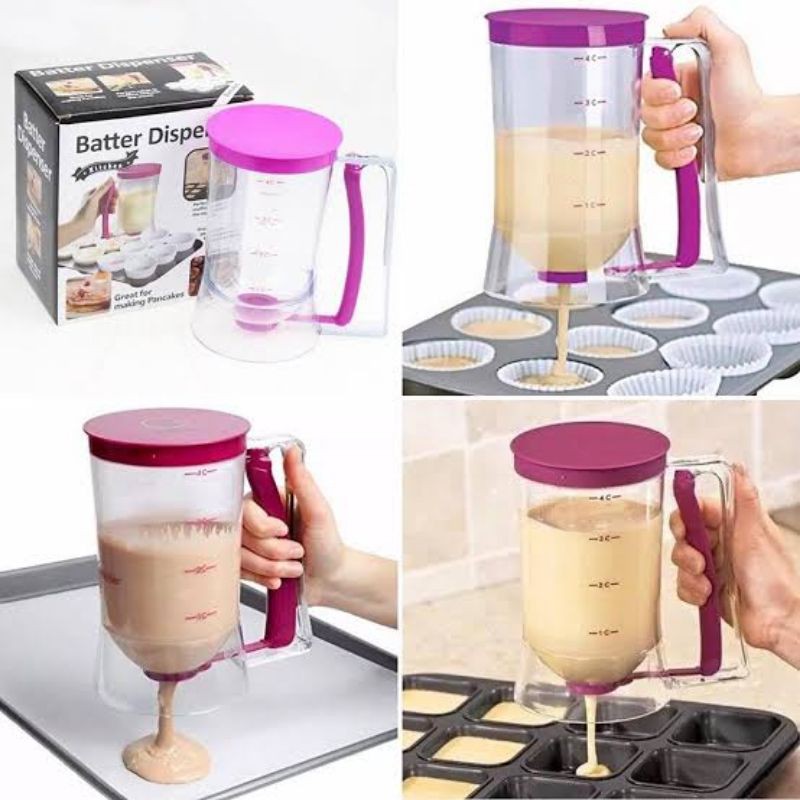 cupcake batter dispenser depositor muffins cup cakes batter boyBelshawG no  stand - Chef Cook Tools