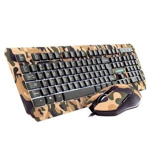 Teclado + Mouse Gamer Warrior Kyler Com Fio USB