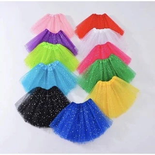 Saia de Tule INFANTIL com glitter/ fantasia / bailarina / festa/ carnaval