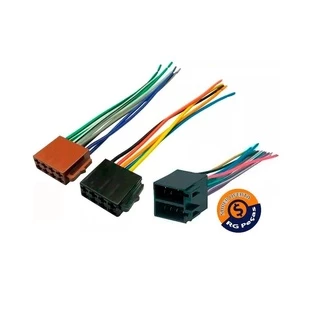 Kit Chicote Conector Iso Macho E Femea Universal 16 Vias