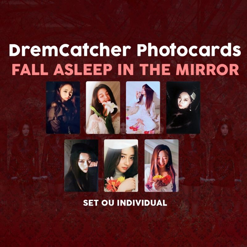 Dreamcatcher Fall Asleep In the Mirror Photocard Replicas