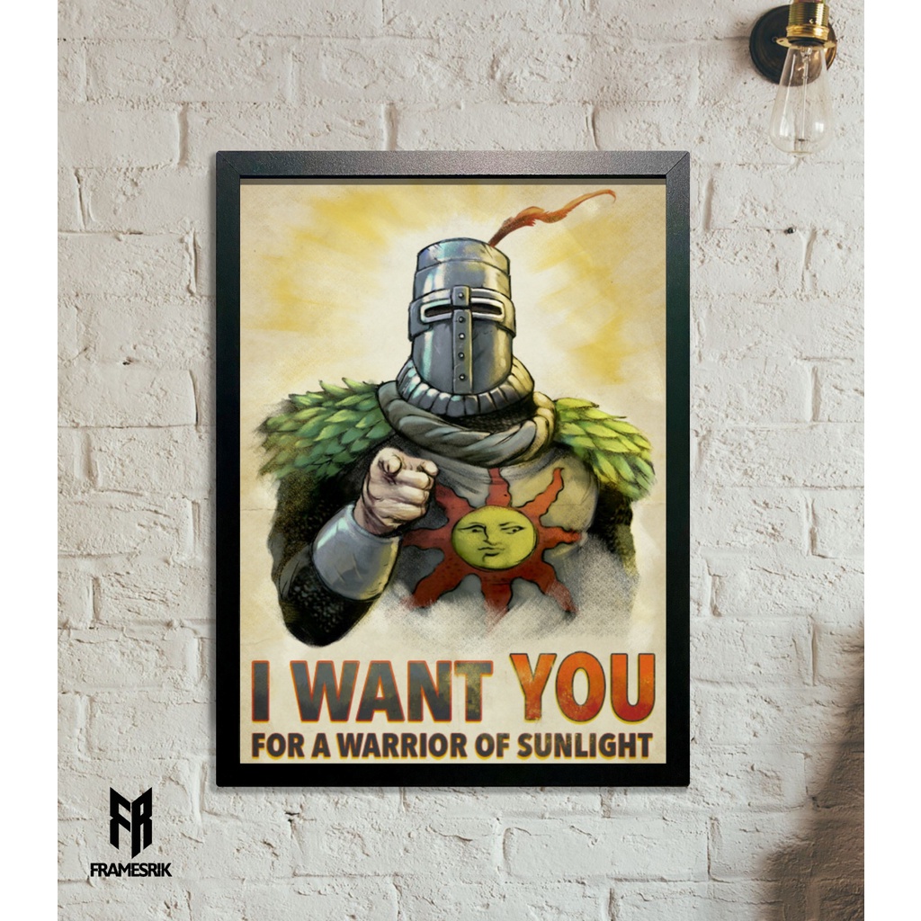 Quadro Recrutamento Pacto do Sol, Solaire of Astora (DARK SOULS)