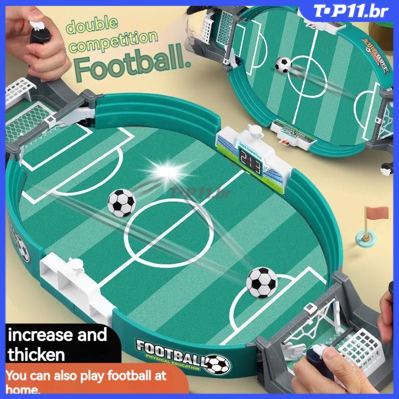 jogo mesa futebol - Brinquedo em miniatura mesa futebol para crianças, Jogos mesa futebol interação entre pais e filhos para churrascos no  quintal, Dedaiby