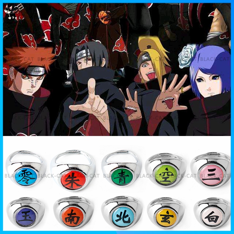 Anime naruto akatsuki hatake kakashi sharingan olho jiraiya uzumaki figura  de ação presente broche de metal