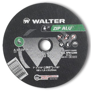 Disco De Corte 7 X 1/16 X 7/8 Zip Cut 11u072 - Walter