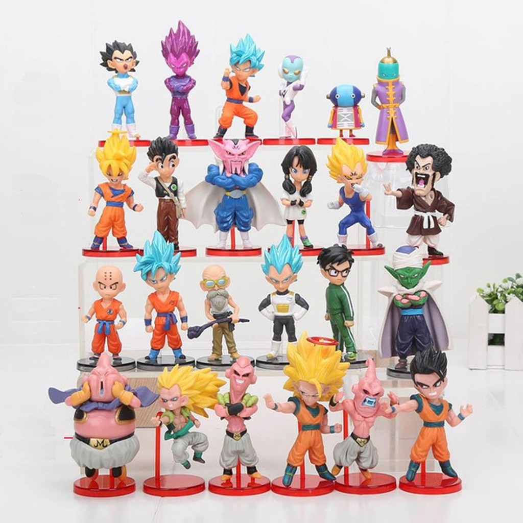 DRAGON BALL Z- Boneco OoB, produzido em plástico duro