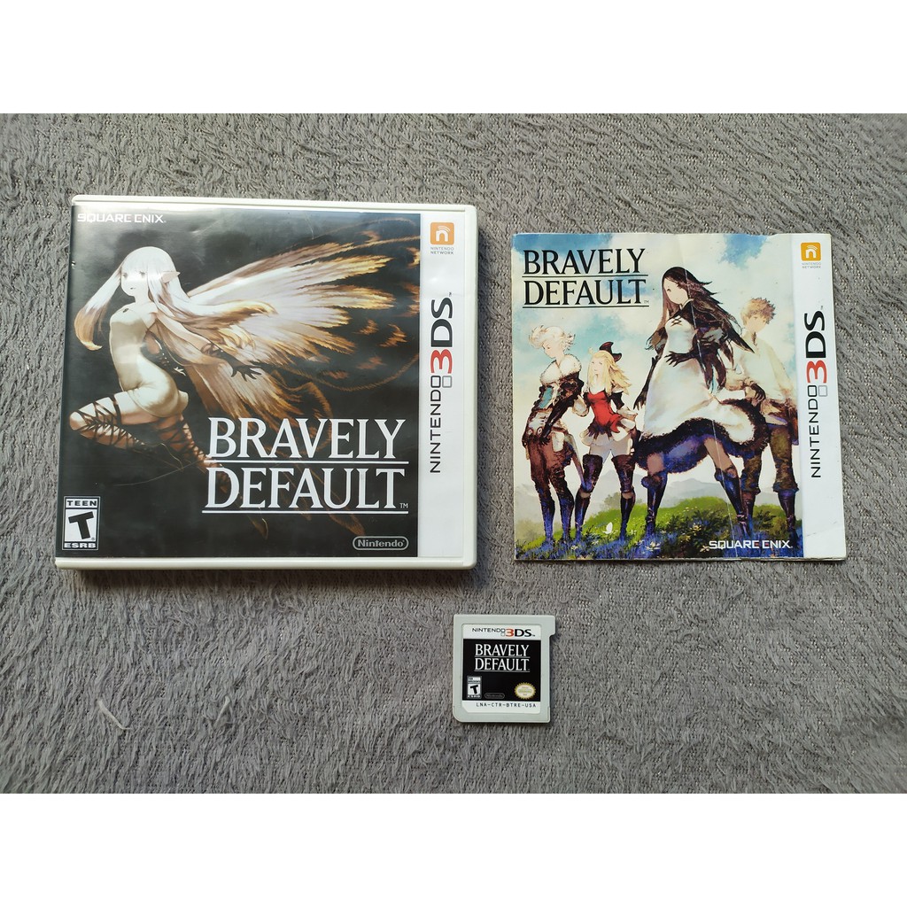 Nintendo 3ds - Bravely Default, Original, Americano | Shopee Brasil