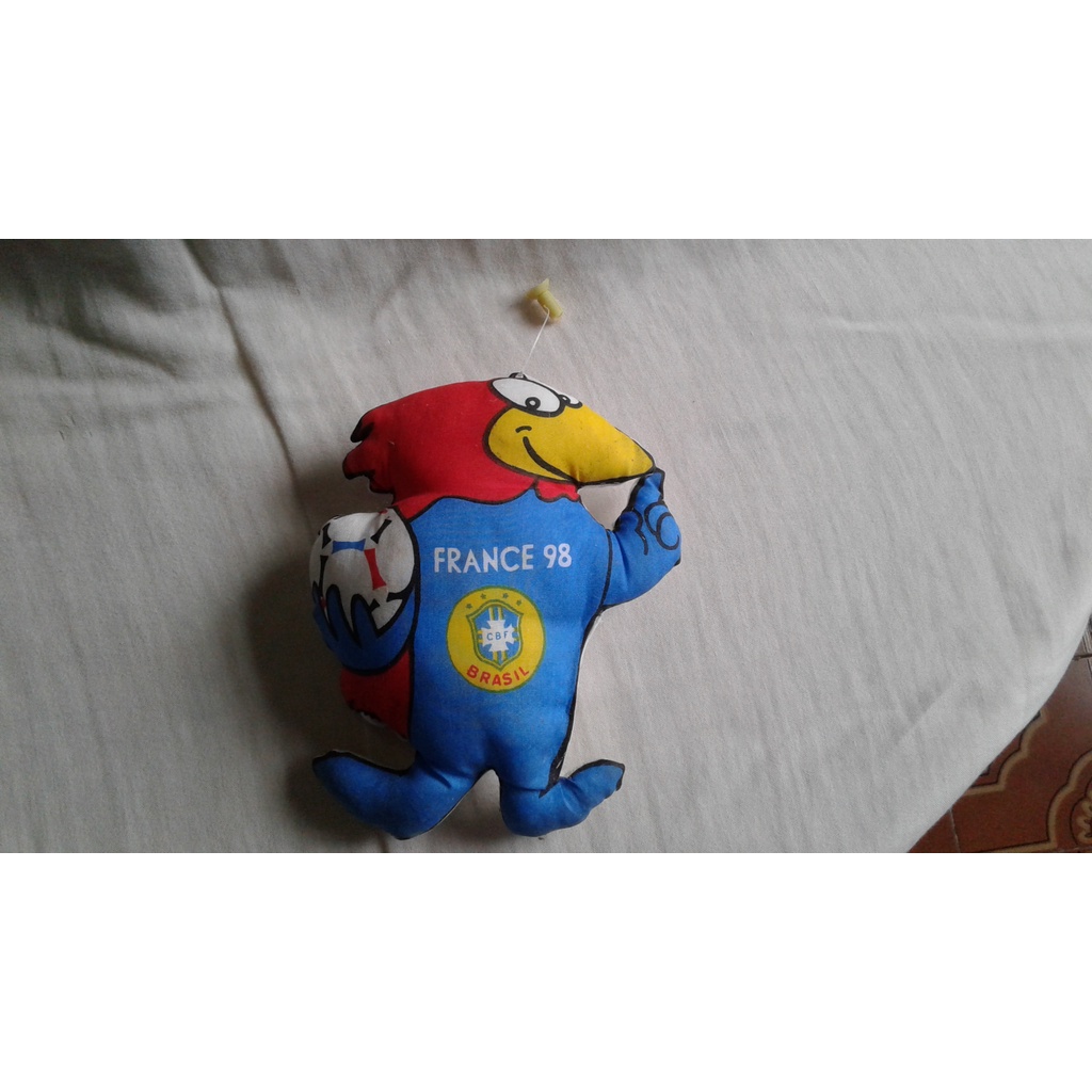 Mascote da copa do mundo da França 1998 Galo Footix - A | Shopee