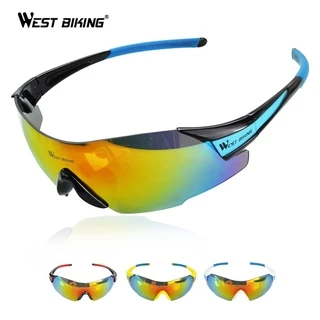 Óculos Esportivo Bike Polarizado Uv 400 Unisex Da Marca West Biking