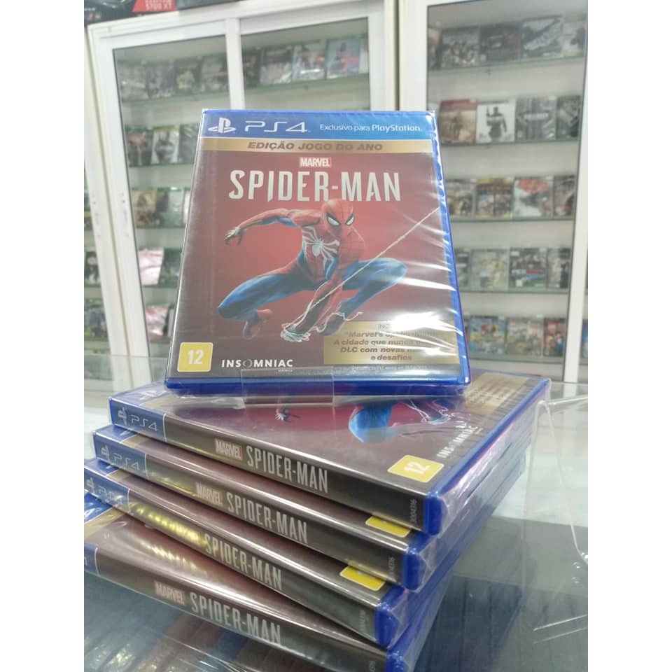 Marvel Spider-Man Edição Jogo Do Ano Ps4 (Sem Código) (Seminovo