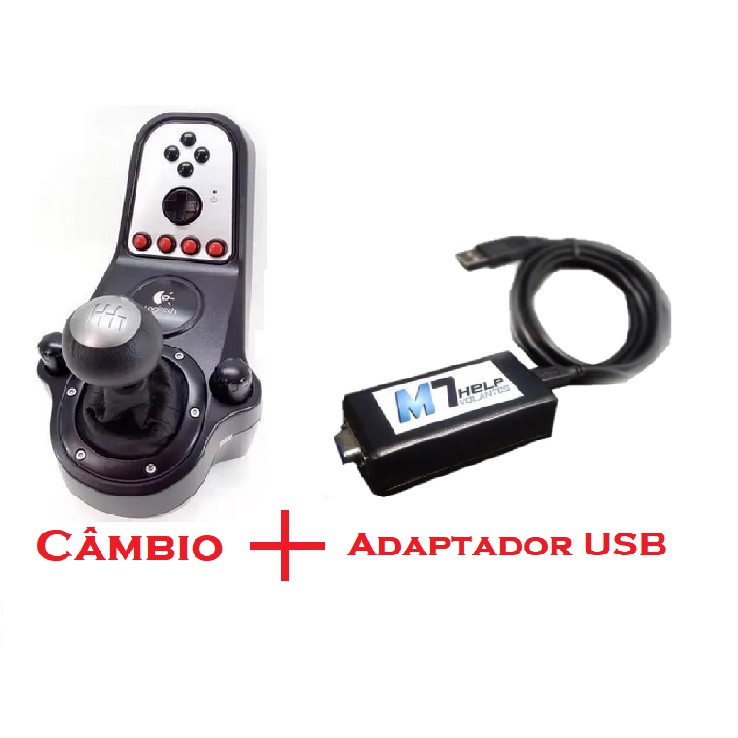 Câmbio Para Volante G27 Com Adaptador USB