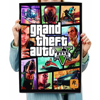 GTA San Andreas Poster Adesivo A3 (29,7x42cm), GTA SA, Grand Theft Auto  GAME JOGO
