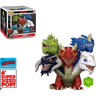 Funko Pop Dungeons Dragons Nycc 2021 Tiamat Sized 846 Novo Original