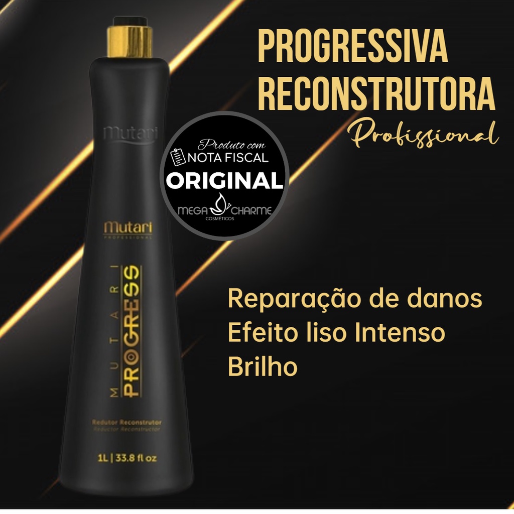 Escova Progressiva Profissional Sem Formol Mutari - Liso Perfeito ...