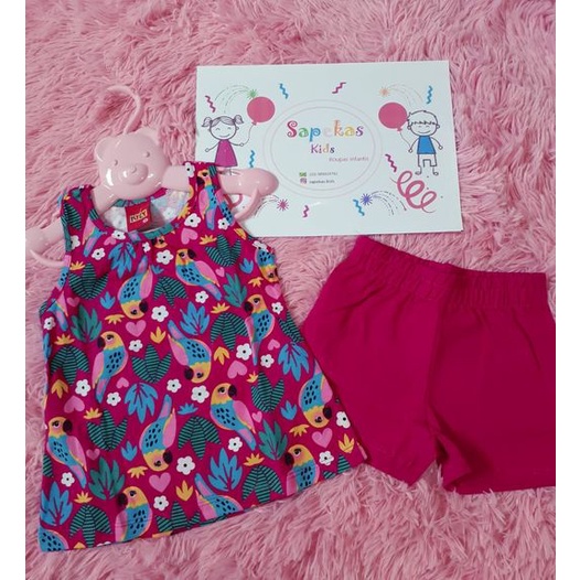 Conjunto infantil feminino kyly ver o Shopee Brasil