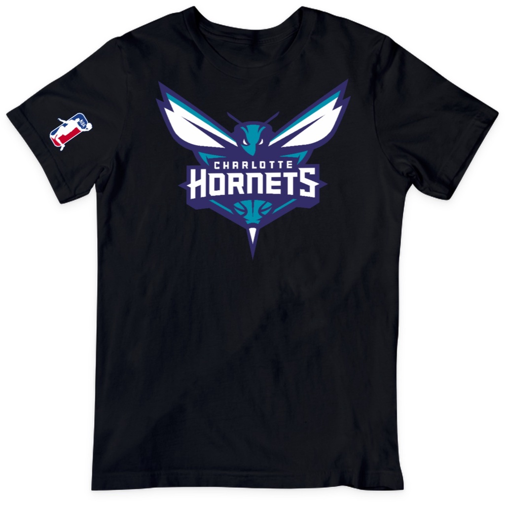 Camiseta Basquete NBA Charlotte Hornets 100% algodão blusa times de basquete