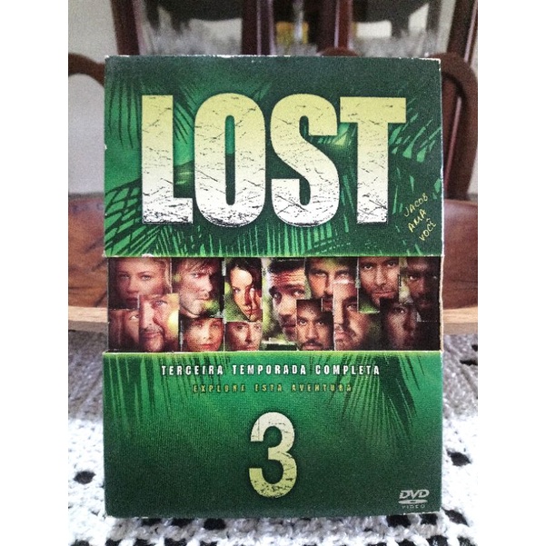 DVD Lost - 3ª temporada completa/ Season 3 (Original) | Shopee Brasil