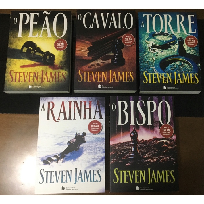 Coleção Os Arquivos Bowers 5 volumes (NOVOS) - Steven James