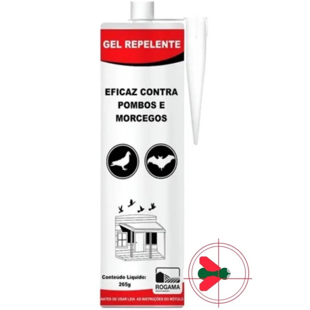 Gel Repelente Pombos E Morcegos Rogama Shopee Brasil