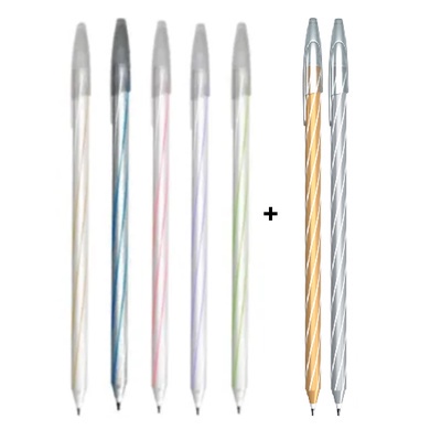 Cis Spiro Clean BL c/5 + Spiro Gen Ouro e Prata Tinta Azul | Shopee Brasil
