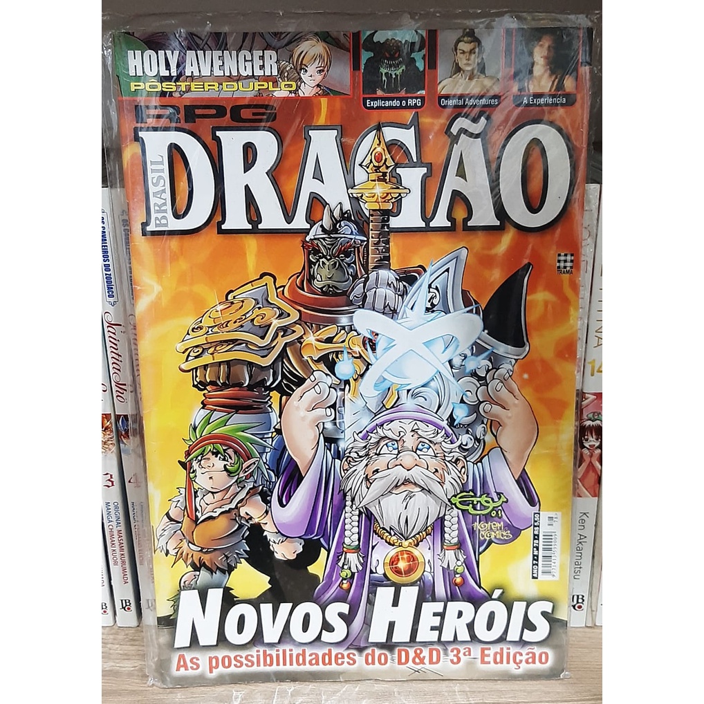 Dragão Brasil Rpg Kit C/4 Revistas N°93/94/98/99