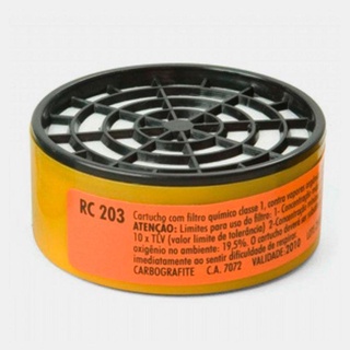 Cartucho com Filtro RC 203 para Mascaras CG 306 Carbografite