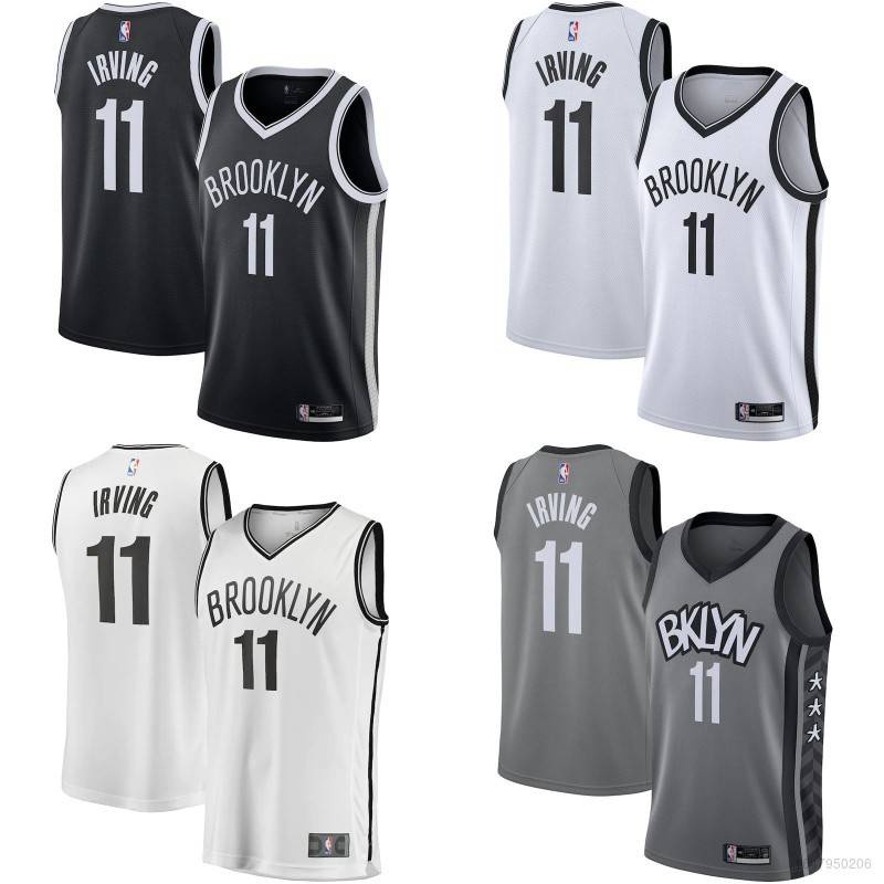 Jay 2022 N-BA Jersey Brooklyn Nets No . 11 Irving Classic Colete ...