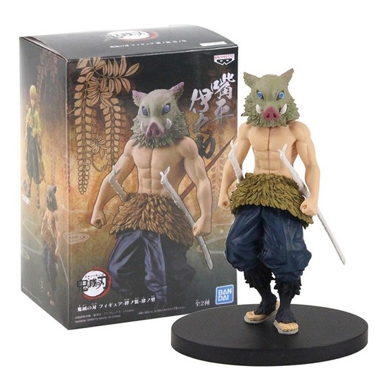 Action Figure Inosuke Hashibira Demon Slayer Pronta Entrega Kimetsu No