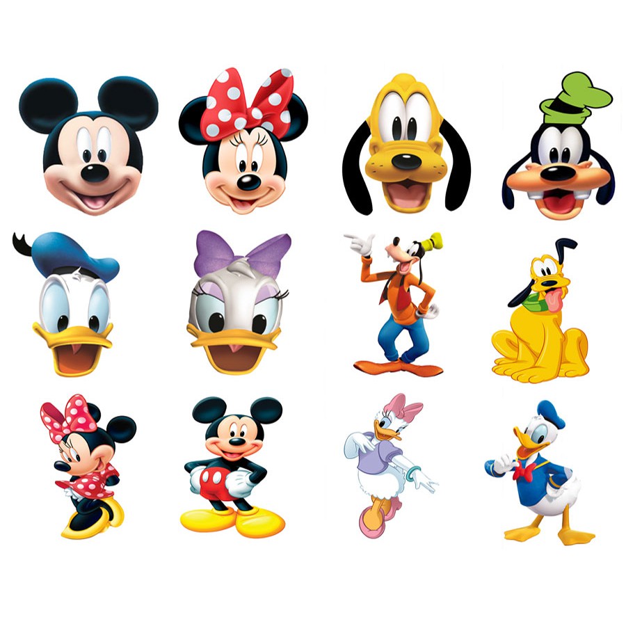 50 Apliques Turma do Mickey