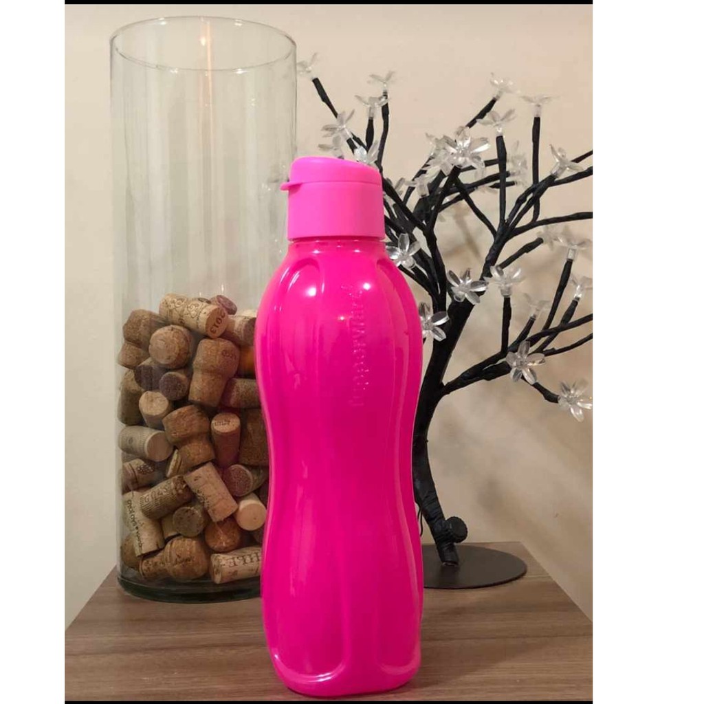 Garrafa Tupperware 1 litro Rosa Neon | Shopee Brasil