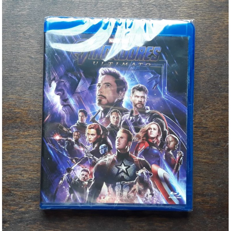 Blu-ray: Vingadores Ultimato (Deslacrado para verificação) (Nunca foi usado)