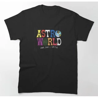Camiseta Unissex Travis Scott Astro World Look Mom I can Fly