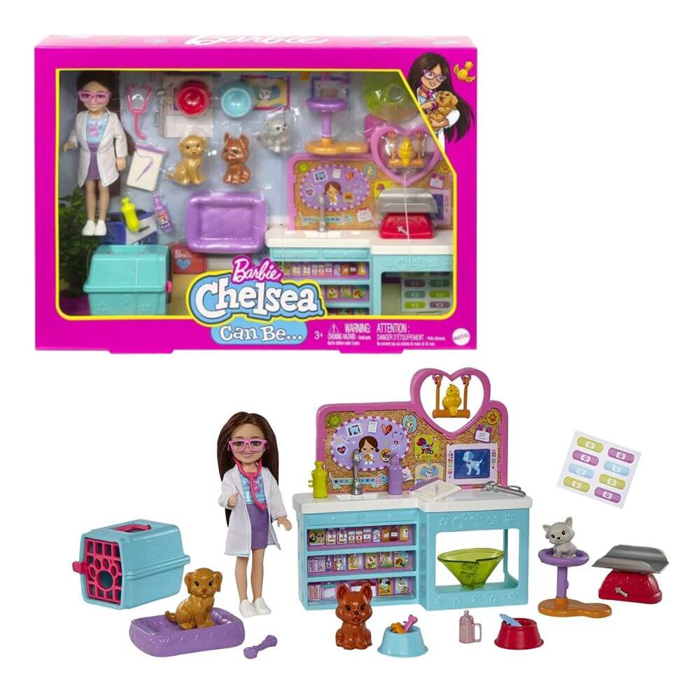 Barbie store chelsea playset