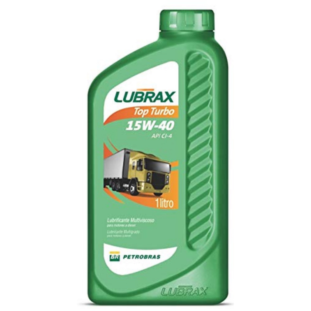 Óleo para Motor Lubrax 15w40 Top Turbo Cl-4 Diesel