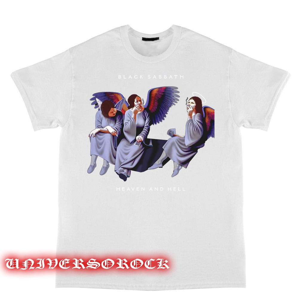 BLACK SABBATH Tシャツ HEAVEN and HELL XL Camiseta T-shirt Unissex Banda Black Sabbath Heaven And Hell