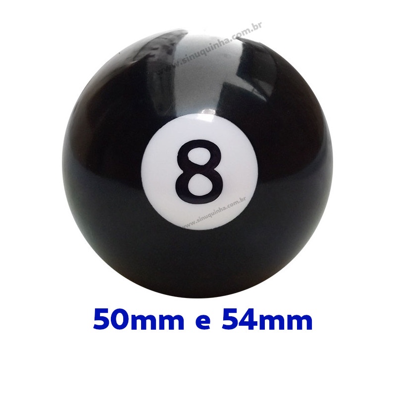 Bola de Sinuca Bilhar Snooker 8 Peças Tournament Champion 52,4 mm