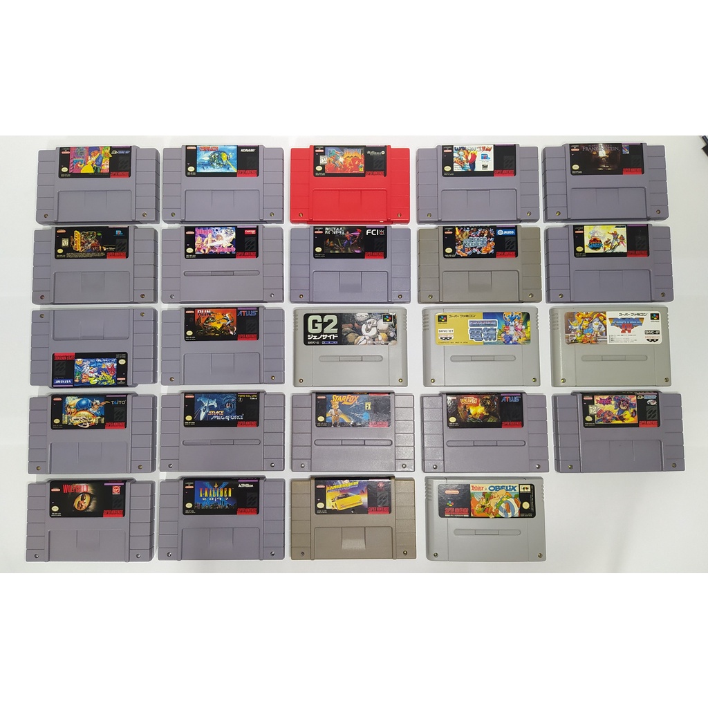 Jogo de Super Nintendo SNES Original Usado