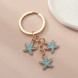 Esmalte Fofo Estrela Do Mar Chaveiro De Praia Correntes Chaves Presentes Marinhos