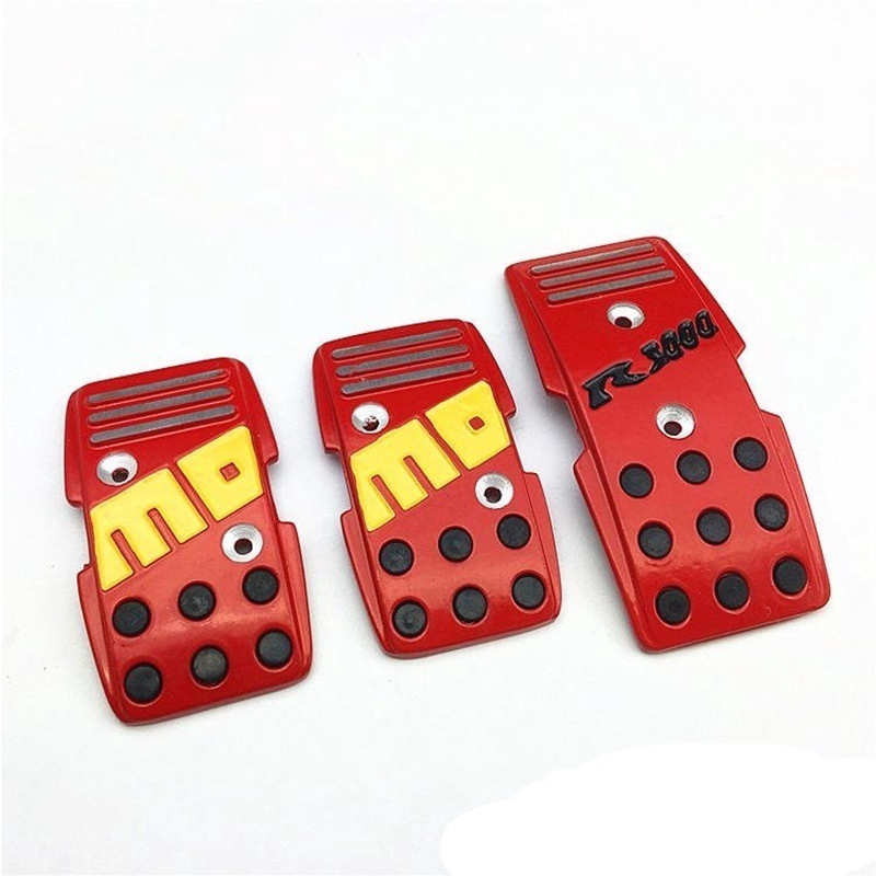 MOMO Universal R3000 Aluminum Racing Car Accelerator Brake Pedals