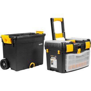 Caixa Plástica Multiuso Com Rodas Crv 0400 - Vonder